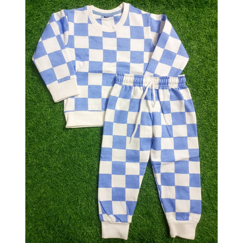 Warm Fleece Track Suit - Blue
