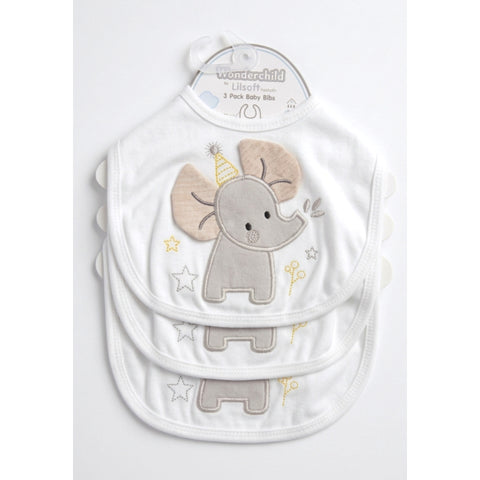 Lilsoft | 3-Pack Baby Bibs