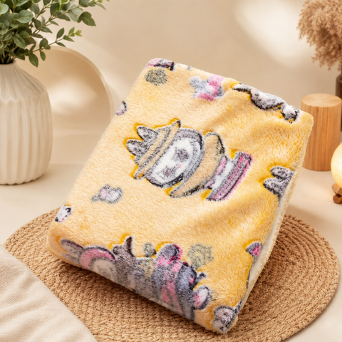 Kids Blanket - Glow In The Dark - Yellow