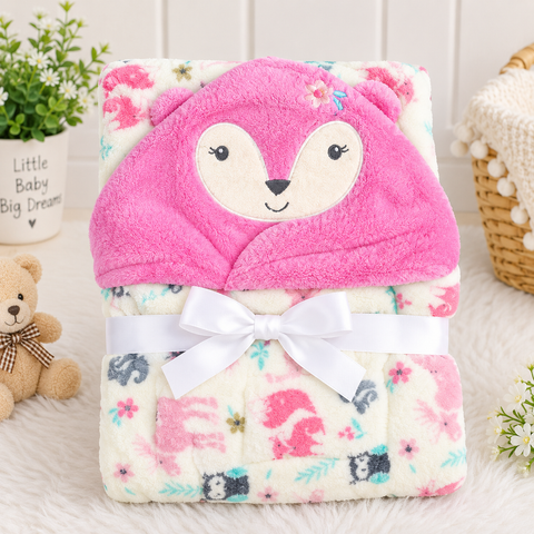 Hoodie Blanket - Pink