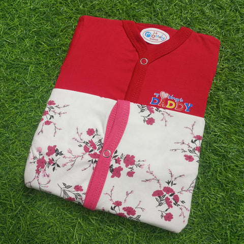 SB - Pack of 2 Rompers -  Flowers