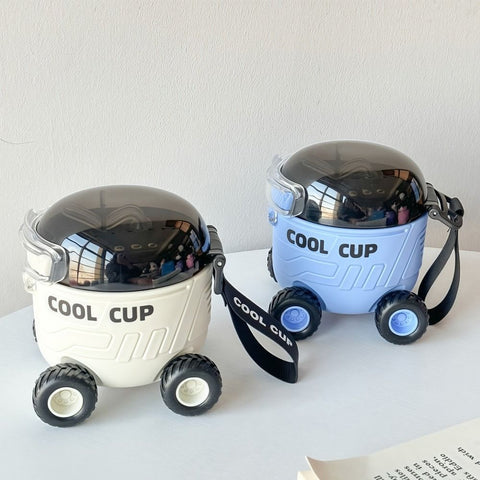 Bottle with Straw -  550ML - Cool