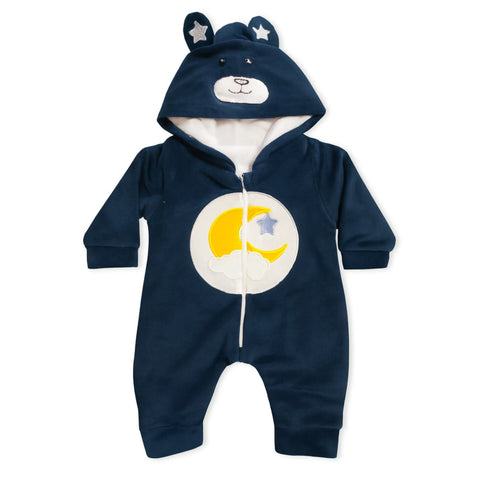 Winter - Baby Romper - Cloud Blue