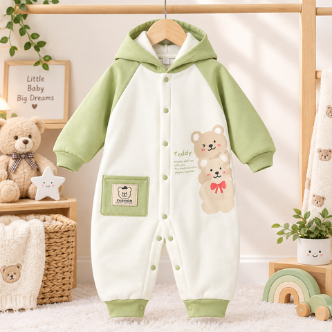 Baby Romper - Green