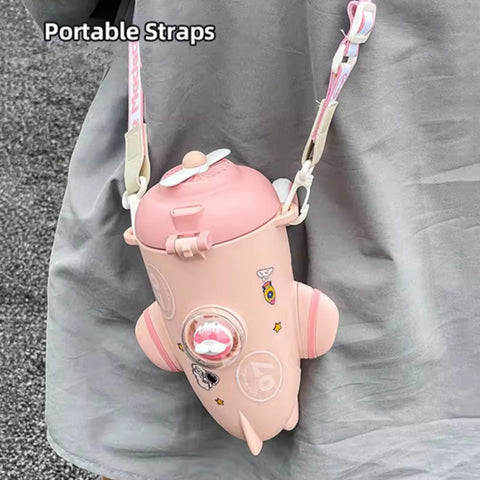 Bottle with Straw -  Airship