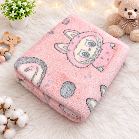 Kids Blanket - Glow In The Dark - Pink