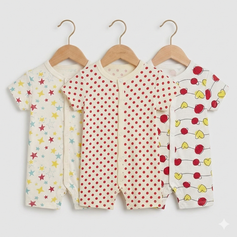 Short Leg Rompers - 26 - Design J17