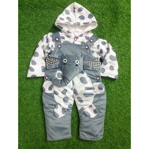 Winter - Baby Romper - Elephant Gray - SBP95