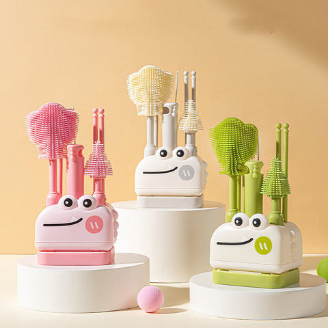 Portable Bottle Brush Set