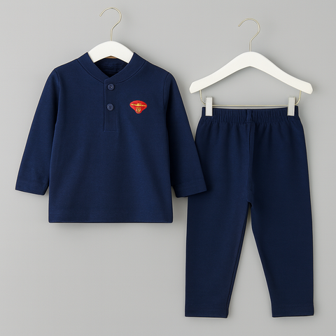Next Kids - Long Sleeve Shirt & Trouser - Blue