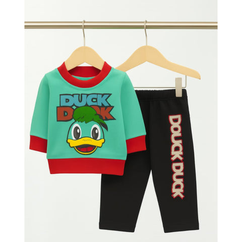 SB - Nijntje Night Suit - Duck - Green