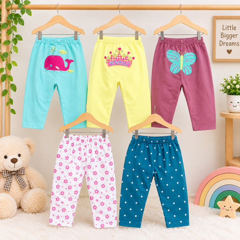 Pack Of 5 Trousers - Princess