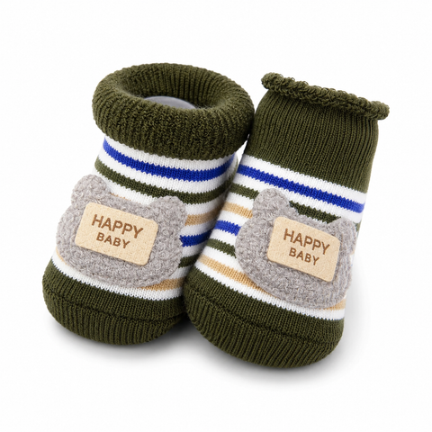 Baby Socks - Happy Bear
