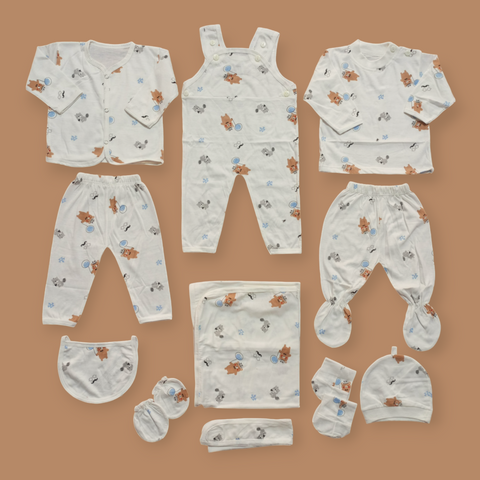 11 Pieces Gift Set - Bear & Balloons
