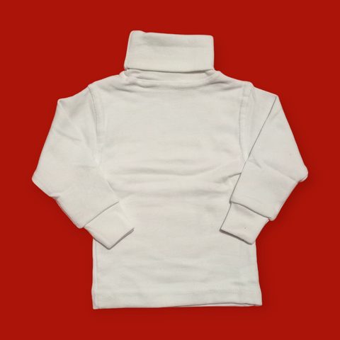 High Neck Inner - White