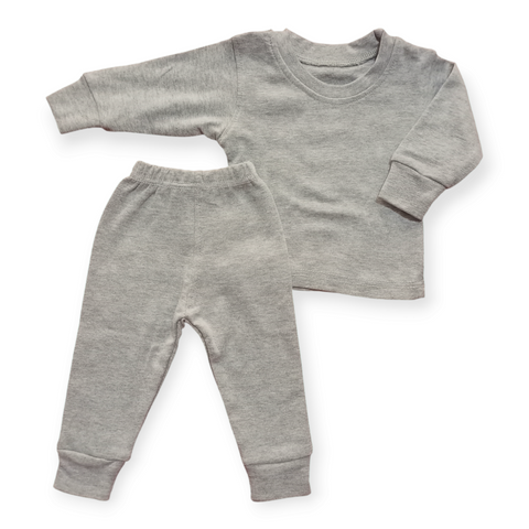 Next Baby - Round Neck & Pajama - Gray